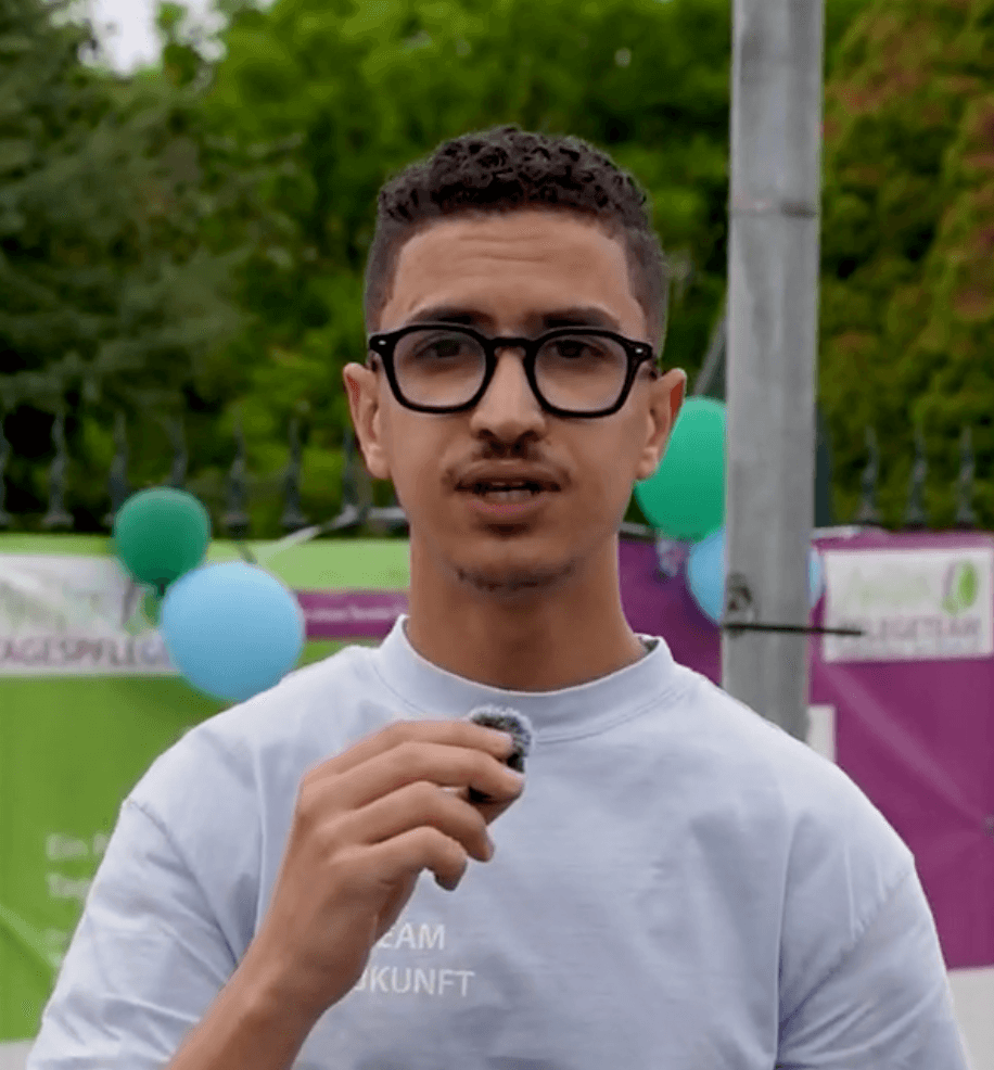 Portrait d'une participante accompagnée par Leipzig Connect